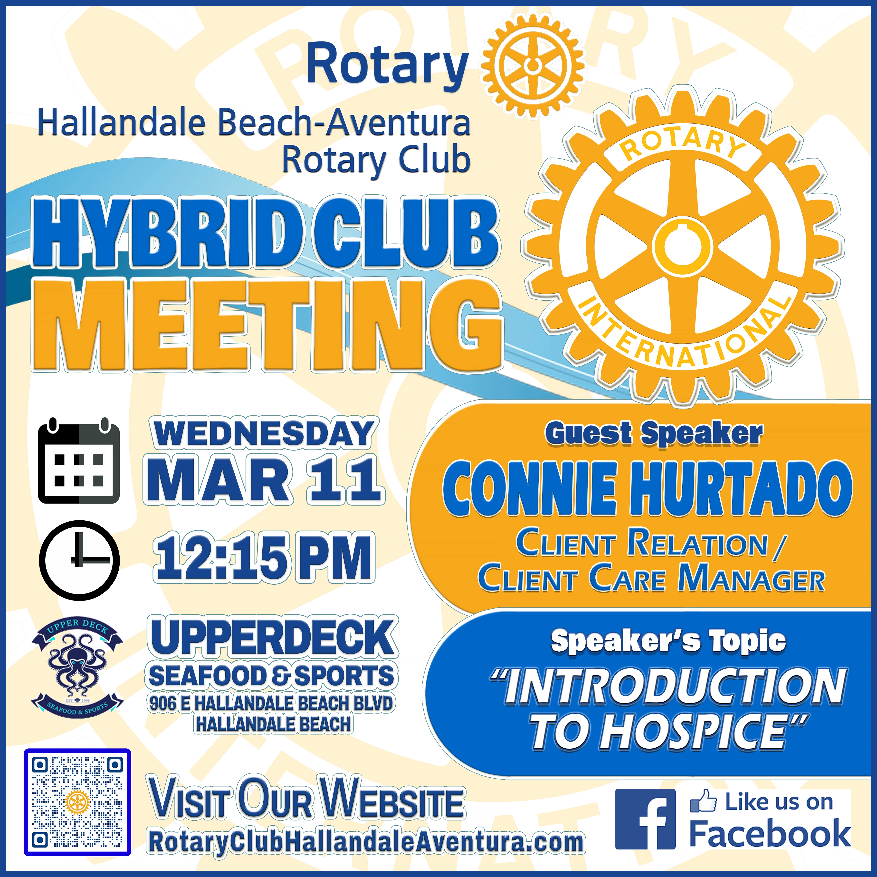 NEXT: Hyrbid Club Meeting: Wed., Mar 11th @ 12:15 pm